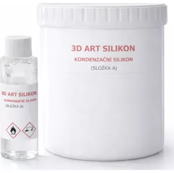 Silikon 3D ART 1 kg - Typ 25 velmi pružný