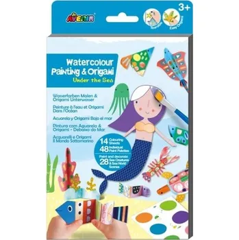 Vybarvi si origami - mořský svět