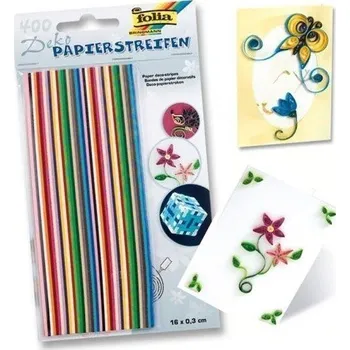 Papírové proužky 400ks, 130g