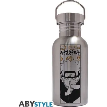 Svačinový box Naruto Shippuden Láhev nerezová 500 ml - Naruto Jutsu