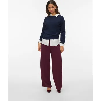 Dámské kalhoty Vero Moda Aubergine 6352080 XS