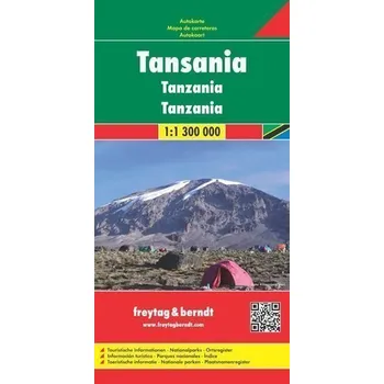AK 2102 Tanzánie 1:1 300 000 / automapa