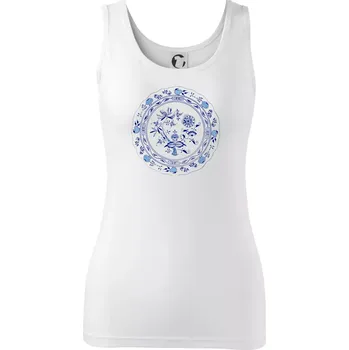 Cibulák talíř - Dámské tílko - M ( Bílá )