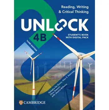 Cizí jazyk Unlock Level 4B Reading, Writing and Critical Thinking Student´s Book with Digital Pack 3r