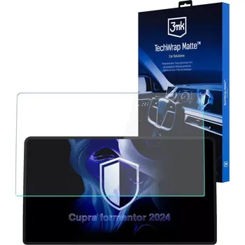 Autolékárnička 3mk Matná ochranná fólie na displej navigace pro Cupra Formentor 2024- – TechWrap Matte™ Center Display