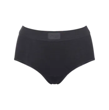 Kalhotky Dámské kalhotky Double Comfort T Maxi - BLACK - černé 0004 - SLOGGI BLACK 44