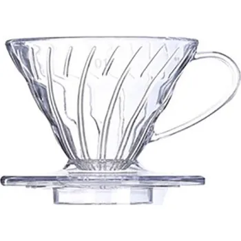 Příslušenství pro přípravu kávy Plastový dripper překapávač na kávu L