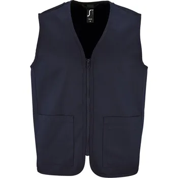 Dámská vesta SOĽS Wallace Uni vesta SL02110 Námořní modrá 4XL