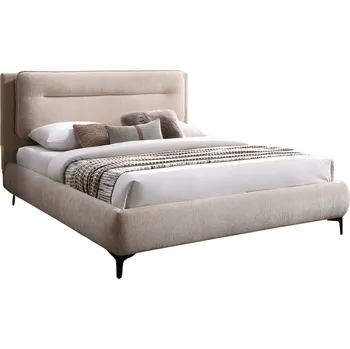 Postel Dvoulůžková čalouněná postel Nicosia 160x200 béžová