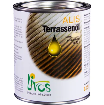 Olej na dřevo LIVOS ALIS 579-072 venkovní olej Dub 0,75 L