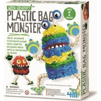 Výtvarná sada Monstrum z igelitových tašek