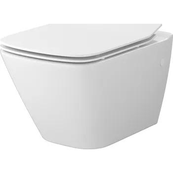 Klozet CERSANIT MESTO závěsná mísa čtvercová s duroplastem z desky SLIM S701-792