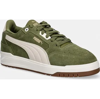 Pánské tenisky Semišové tenisky Puma Shuffle Downtown 402597 zelená 91X, EUR 41