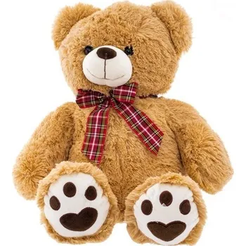 plyšák EURO BABY Plyšový medvídek 46cm - sv. hnědý