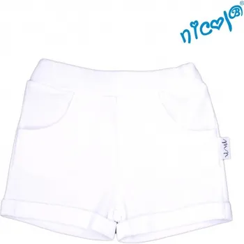Kojenecký body Nicol Kojenecké kraťasy Nicol, Sailor - bílé | Velikost koj. oblečení: 62 (2-3m)