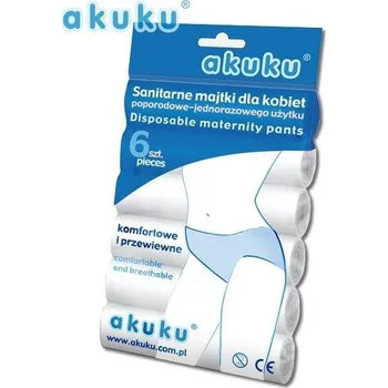 Těhotenské kalhotky AKUKU Jednorázové poporodní kalhotky Akuku vel. M | Velikost: M