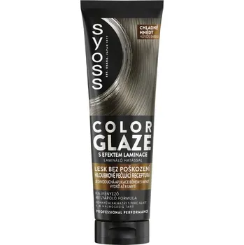 Barva na vlasy Syoss Toner na vlasy Color Glaze Chladně hnědý 130 ml