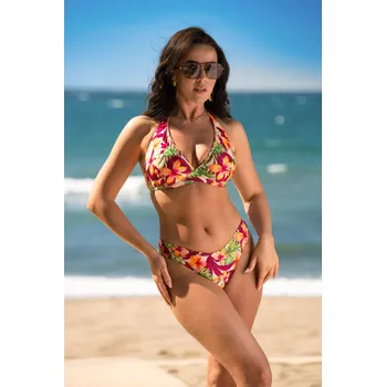 Dámské plavky Dvoudílné plavky Burgundy Bloom