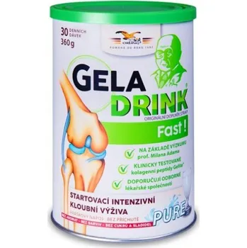 Orling Geladrink Fast Pure práškový nápoj 360 g Kloubní výživa Orling Geladrink Fast Pure práškový nápoj 360 g