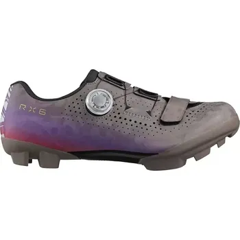 Pánská sportovní obuv Shimano Dámské Tretry na gravel Shimano SH-RX600WP, šedá lila velikost 43