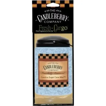 Vůně do auta Candleberry - vonná visačka do auta, Carolina Sugar Cane Mist