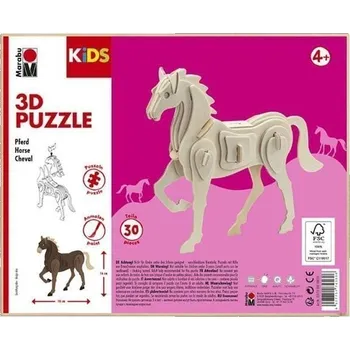 Dětské zboží Marabu KiDS 3D Puzzle - Horse