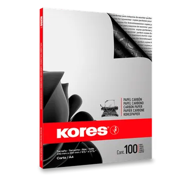 Kancelářské potřeby Uhlový papír černý100 listů