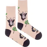 Ponožky Krtek hnědé L