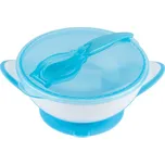 Baby ONO Uzaviratelná miska s přísavkou a lžičkou Baby Ono - modrá