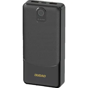 Powerbanka Powerbanka 10000 mAh černá 307g s dvěma porty