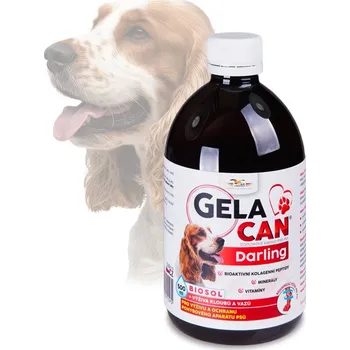 Kloubní výživa pro psa a kočku Orling Gelacan Darling Biosol 500 ml