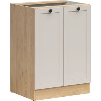 JUNONA RAMKA skříňka 60 cm, dub bernstein/kašmír