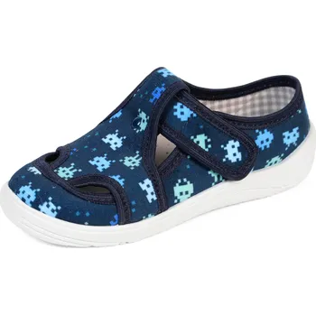 Dívčí bačkory NAZO PPHU Domáci obuv, papuče, přezůvky 018BE Velikost: 27