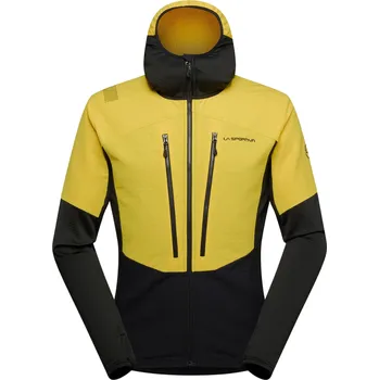 Pánská mikina Pánská mikina La Sportiva Session Tech Hoody M Velikost: XL / Barva: černá/žlutá