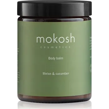 Tělový krém Mokosh Melon & Cucumber hydratační tělové mléko s výtažky z okurky 180 ml