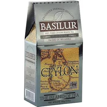 Horký nápoj BASILUR Island of Tea Platinum papír 100g