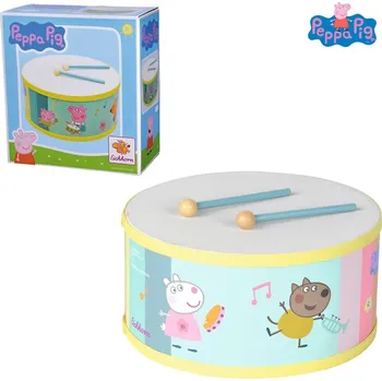 Dřevěná hračka Eichhorn Prasátko Peppa Bubínek