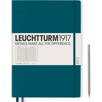 Blok Zápisník Pacific Green, Master Slim, 123 p., linkovaný