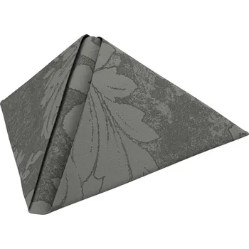 Papírový ubrousek Duni Dunilin Royal Granite Grey ubrousky 45 ks 40 cm x 40 cm - šedé ubrousky na slavnostní svatební tabuli