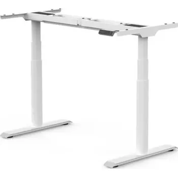Jednací stůl Výškově nastavitelný stůl E8W-UEFS, bez desky, bílý - N FLEXISPOT
