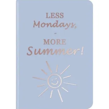 Blok Zápisník Midi Flexi GlamLine LESS MONDAYS (12 x 17 cm)