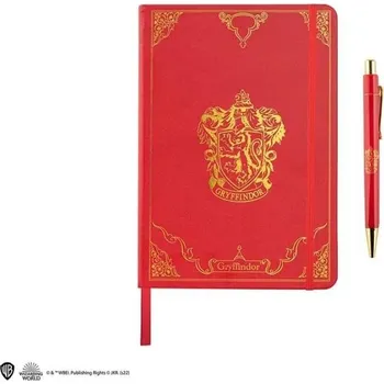 Blok Harry Potter Set zápisník s propiskou Nebelvír