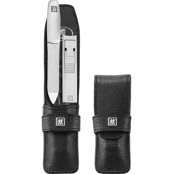 Zwilling, Příslušenství pro manikúru Twinox v koženém pouzdře černé 2 díly - Formadore