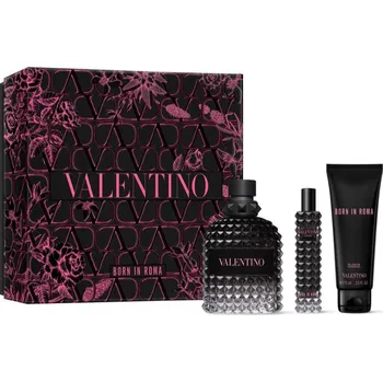 Parfém Valentino Born In Roma Valentino Born In Roma Uomo toaletní voda 100 ml + toaletní voda 15 ml + Valentino Born in Roma Uomo parfémovaný sprchový gel 75 ml