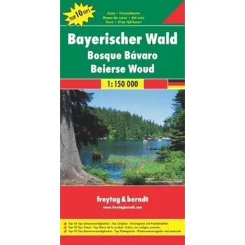 Kniha DEU 13 Bavorský les, Bayerischer Wald 1:150 000 / automapa
