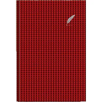 Blok Notes Elegant/červený