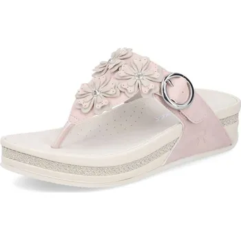 Dámské žabky Dámské žabky RIEKER V1466-31 růžová S6 43