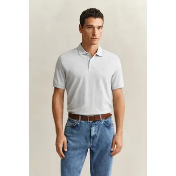 POLOKOŠILE GANT 2 TONE SS POLO GREY MELANGE