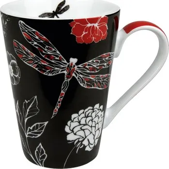 Black-red Dragonfly/Černo-červená vážka - hrnek