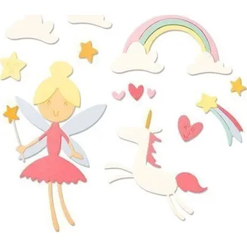 SIZZIX Thinlits vyřezávací kovové šablony - Fantazie 14 ks